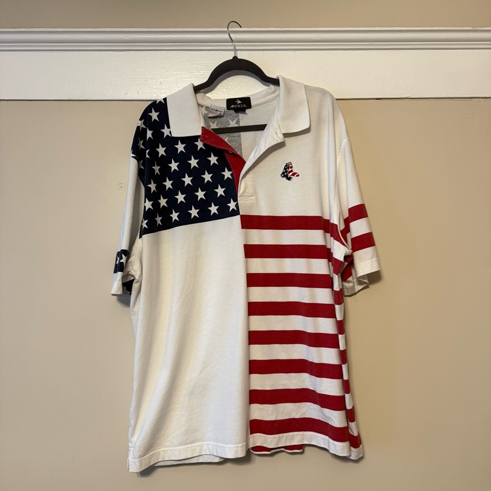 Vintage Antigua Polo - Red Sox